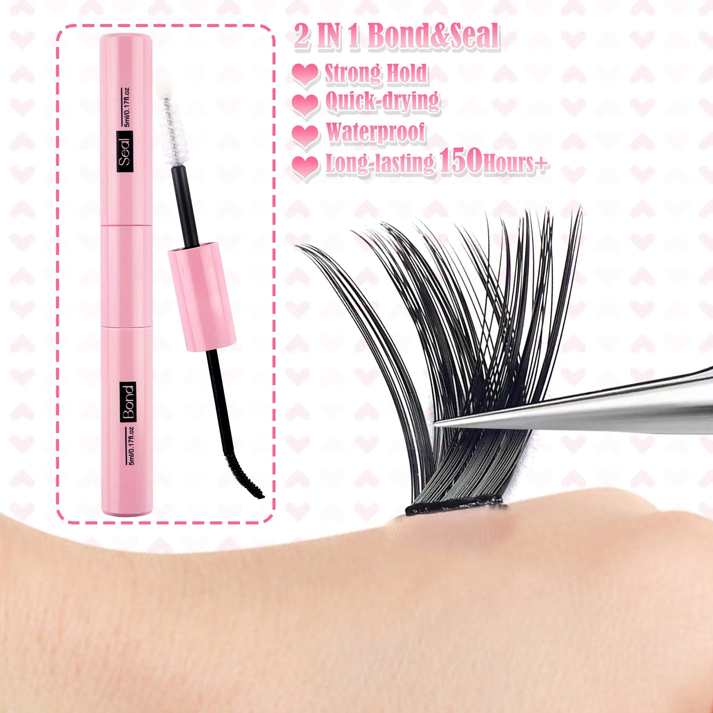 Xishiyo DIY Lash Clusters Eyelashes Extension Kit 30D-100D Curls 9-16Mm Mixed Length Wispy Manga Individual Lashes for Makeup & Cosmetic Use Sets